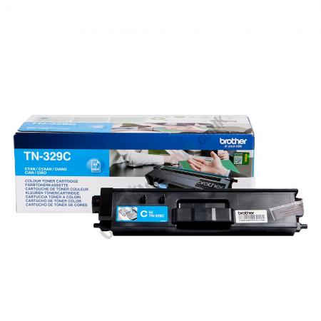 Тонер за лазерен принтер Brother TN-329C Toner Cartridge Super High Yieldна ниска цена с бърза доставка