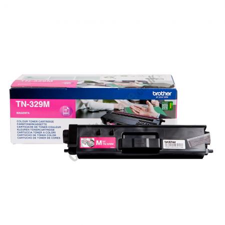 Тонер за лазерен принтер Brother TN-329M Toner Cartridge Super High Yieldна ниска цена с бърза доставка