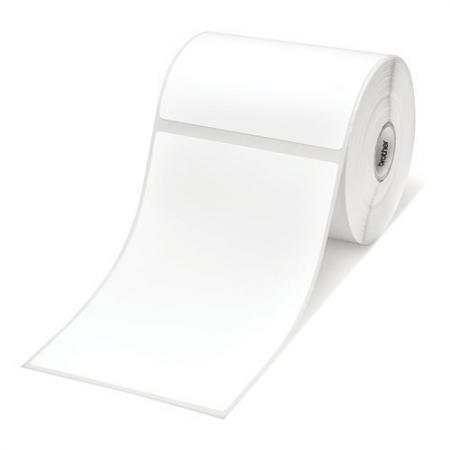 Хартия за принтер Brother RD-S02E1 White Paper Label Roll, 278 labels per roll, 102mm x 152mmна ниска цена с бърза доставка