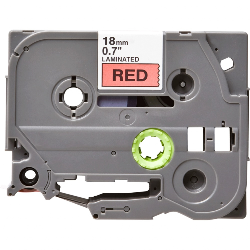 Касета за етикетен принтер Brother TZe-441 Tape Black on Red, Laminated, 18mm, 8 m - Ecoна ниска цена с бърза доставка