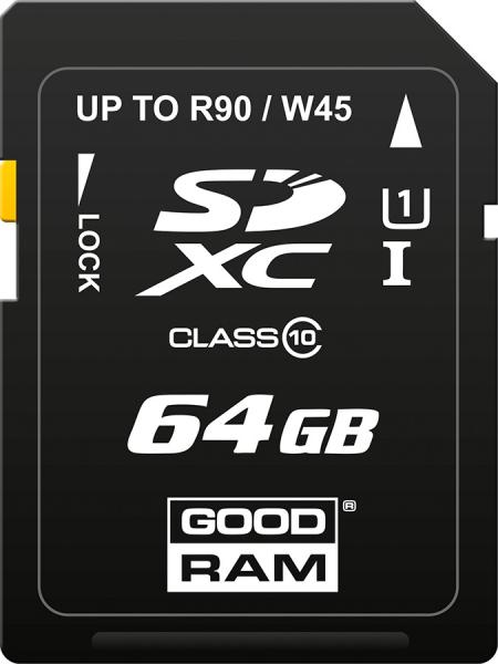 GOODRAM SDC64GXCUHS1GRR10 :: 64 GB SDXC картана ниска цена с бърза доставка - BestPC.BG