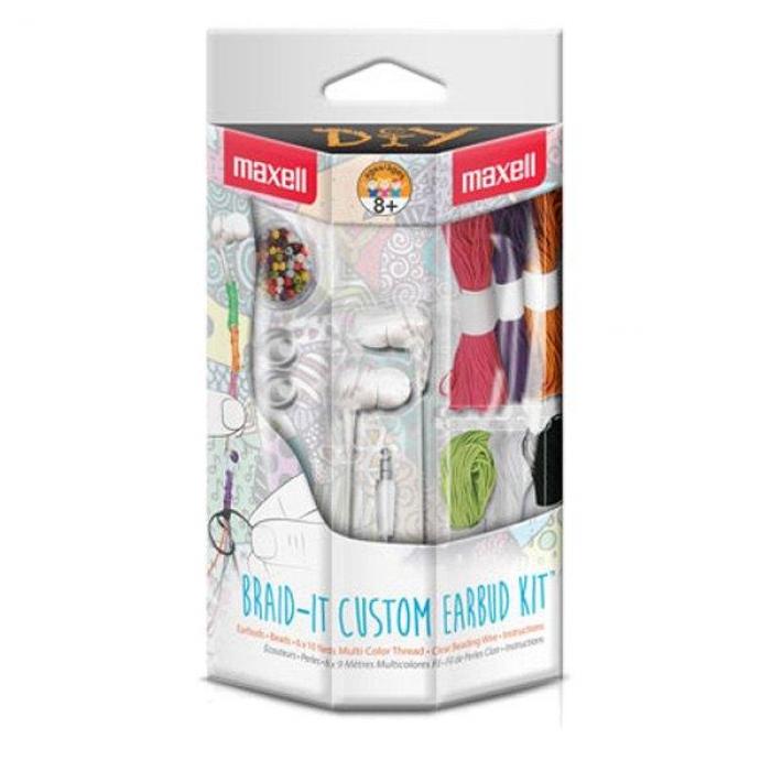 Слушалки MAXELL DIY BRAID IT CUSTOM, earbud kitна ниска цена с бърза доставка - BestPC.BG