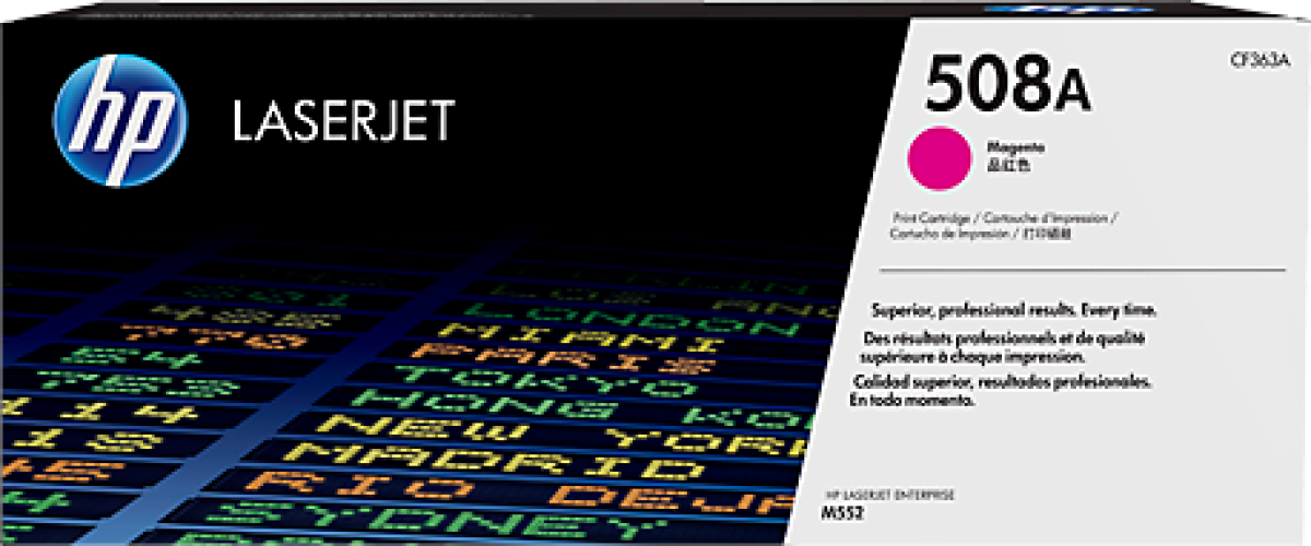 Тонер за лазерен принтер HP 508A Magenta Original LaserJet Toner Cartridge (CF363A)на ниска цена с бърза доставка - BestPC.BG