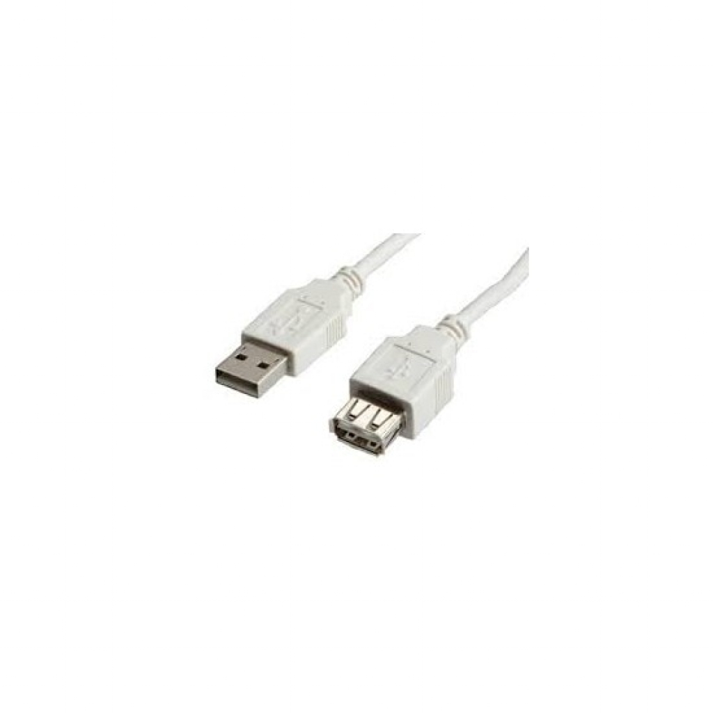 VALUE S3113-100 :: USB 2.0 кабел, A-A, M-F, бежов, 3.0 мна ниска цена с бърза доставка - BestPC.BG
