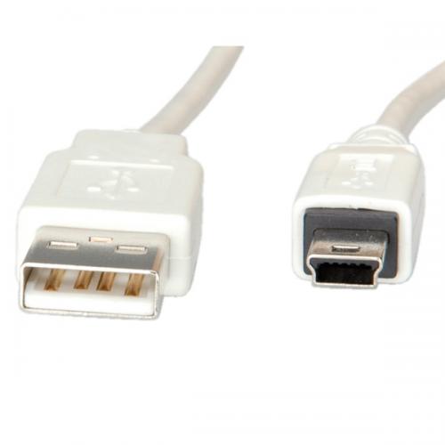 Кабел/адаптер Cable USB2.0 A-Mini 5pin, 3m, Value 11.99.8730на ниска цена с бърза доставка - BestPC.BG
