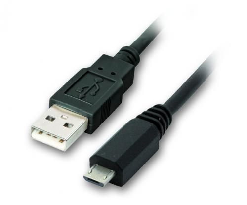 Кабел USB 2.0 AM - Micro USB M 2.5A - CU271-1mна ниска цена с бърза доставка - BestPC.BG