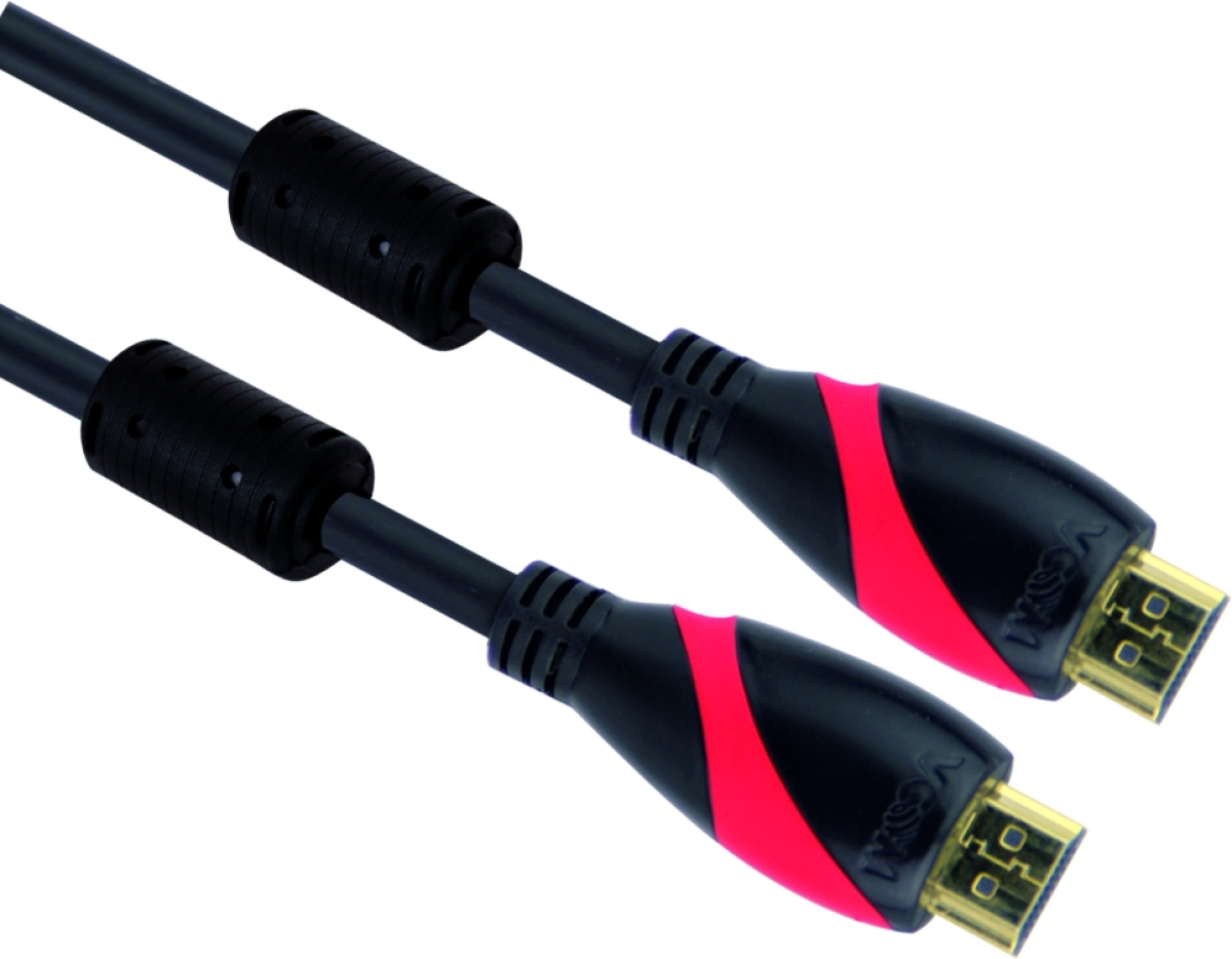 Кабел HDMI M - M Ultra HD 4k2k Gold +2 Ferrite v1.4 ethernet 3D - CG525D-3mна ниска цена с бърза доставка - BestPC.BG