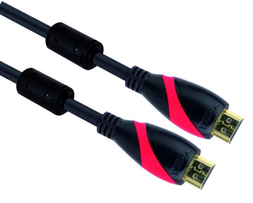 Кабел HDMI M - M Ultra HD 4k2k Gold +2 Ferrite v1.4 ethernet 3D - CG525D-5mна ниска цена с бърза доставка - BestPC.BG