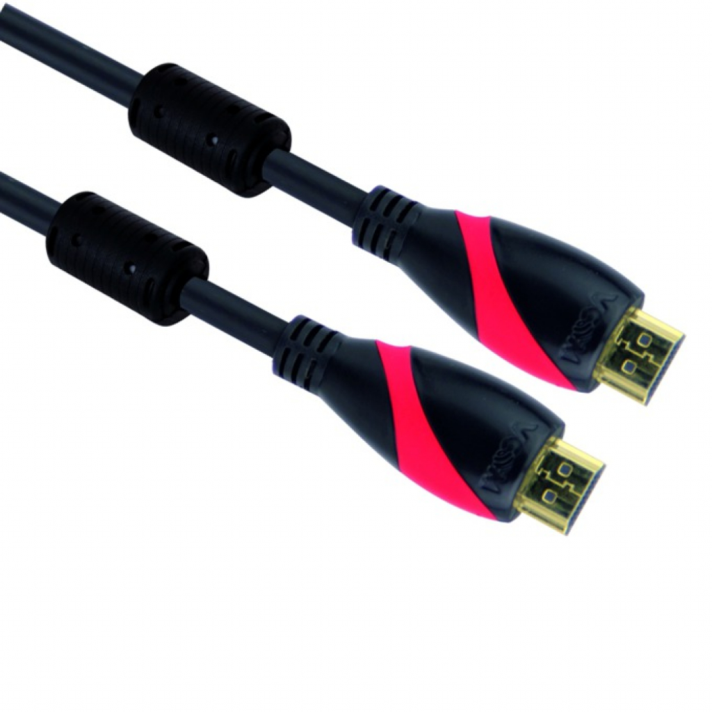 Кабел HDMI M - M Ultra HD 4k2k Gold +2 Ferrite v1.4 ethernet 3D - CG525D-20mна ниска цена с бърза доставка - BestPC.BG
