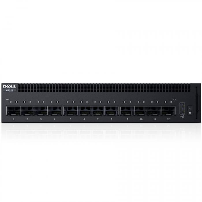 Комутатор/Суич Dell Networking X4012 Smart Web Managed Switch, 12x 10GbE SFP+ portsна ниска цена с бърза доставка - BestPC.BG