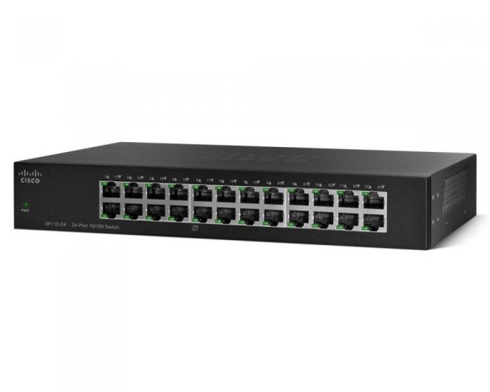 Комутатор/Суич Cisco SF110-24на ниска цена с бърза доставка - BestPC.BG