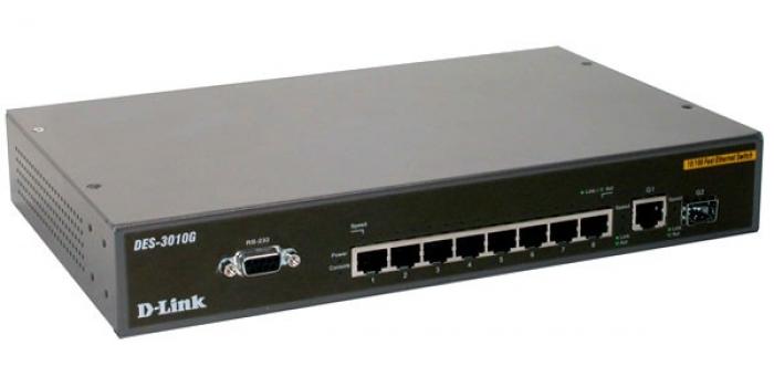 Комутатор/Суич D-Link DES-3010Gна ниска цена с бърза доставка - BestPC.BG