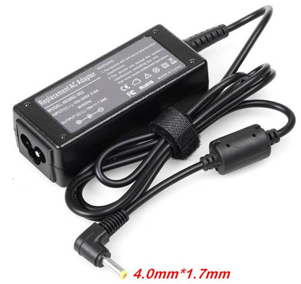 Адаптер за лаптоп (Зарядно за лаптоп) HP 30W 19V 1.58A 4.0x1.7mmна ниска цена с бърза доставка - BestPC.BG