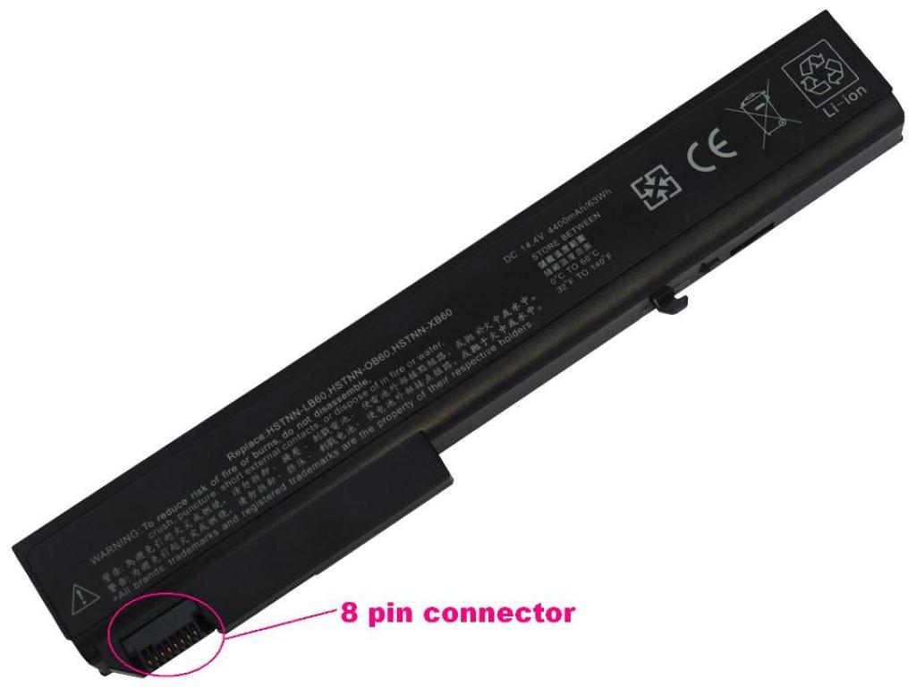 Батерия за HP EliteBook 8530p 8530w 8540p 8540w 8730w 8740w HSTNN-OB60на ниска цена с бърза доставка - BestPC.BG