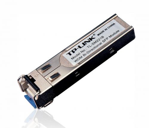 SFP Модул Оптичен модул TP-Link TL-SM221B, WDM Bi-Di SFP, 100M, LC,  TX:1310nm - RX:1550nmна ниска цена с бърза доставка - BestPC.BG