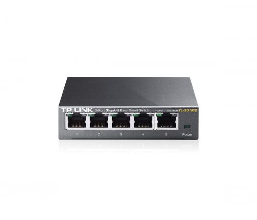 Комутатор/Суич TP-LINK TL-SG105Eна ниска цена с бърза доставка - BestPC.BG