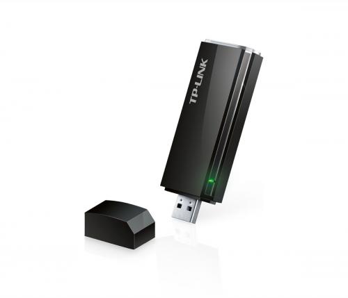 WiFi безжична карта/адаптер Безжичен адаптер TP-LINK Archer T4U, AC1300, двулентов, USB 3.0, вградена антенана ниска цена с бърза доставка - BestPC.BG