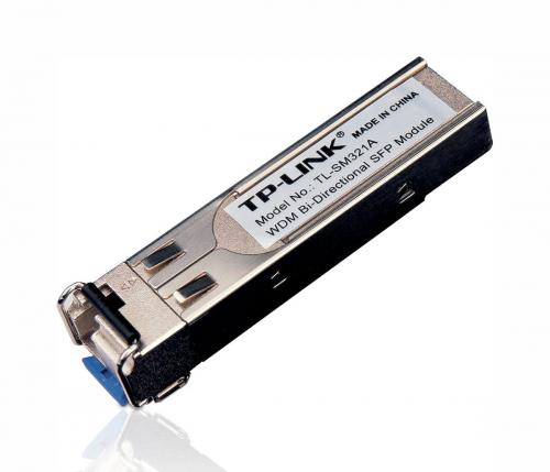 SFP Модул Оптичен модул TP-Link TL-SM321A, WDM Gbit SFP, LC, T:1550nm-R:1310nm, SM, 10кмна ниска цена с бърза доставка - BestPC.BG