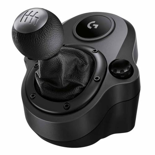 Мултимедиен продукт Logitech G Shifter, Six Speeds, G923, G29 AND G920 Racing Wheels, Steel, Leatherна ниска цена с бърза доставка - BestPC.BG