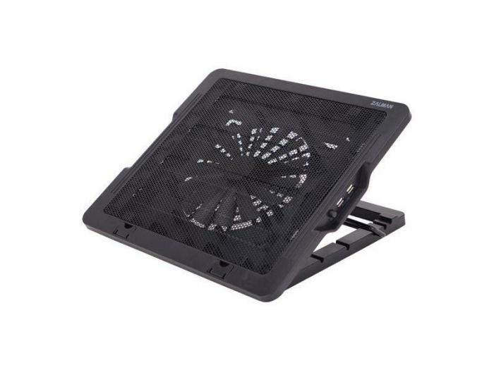 Поставка за лаптоп Охлаждане за лаптоп Notebook Cooler 16“ Black ZM-NS1000на ниска цена с бърза доставка - BestPC.BG