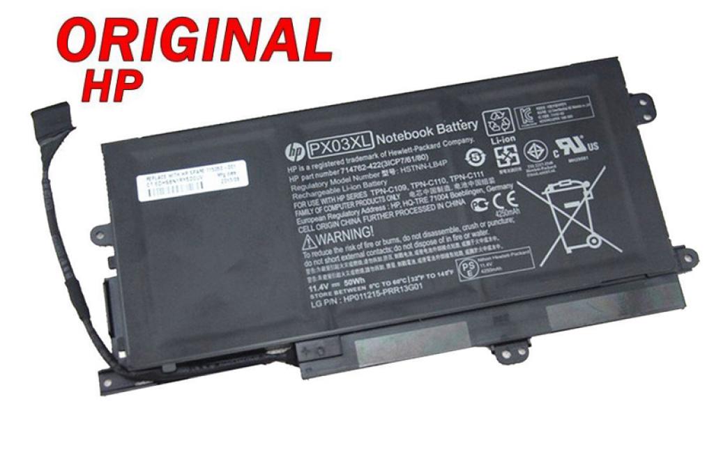 Батерия ОРИГИНАЛНА HP Envy 14-k001 PX03XL HSTNN-LB4Pна ниска цена с бърза доставка - BestPC.BG