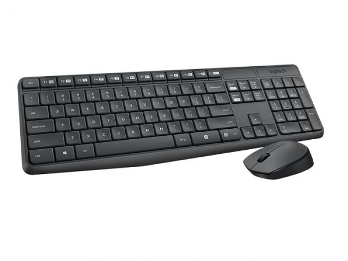 Клавиатура Logitech MK235 Wireless Keyboard and Mouse Comboна ниска цена с бърза доставка - BestPC.BG