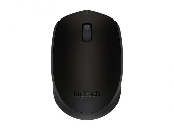 Мишка LOGITECH M171 Wireless Mouse - Чернана ниска цена с бърза доставка - BestPC.BG