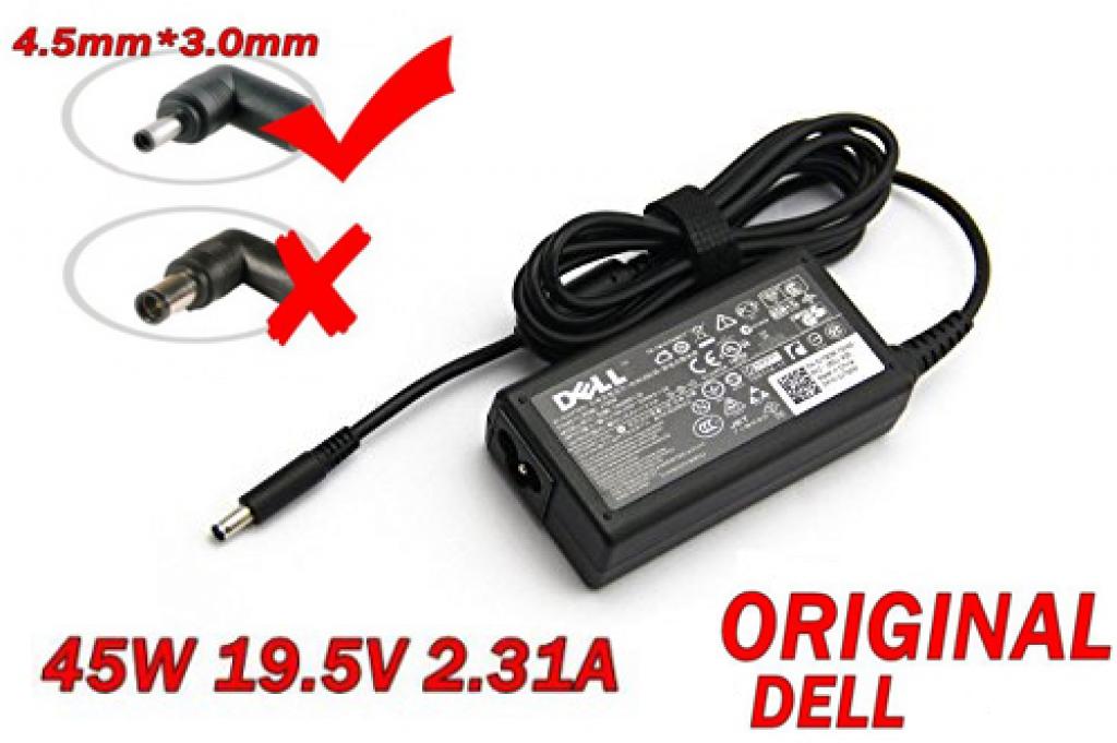 Адаптер за лаптоп ОРИГИНАЛЕН (Зарядно за лаптоп) DELL 45W 19.5Vна ниска цена с бърза доставка - BestPC.BG