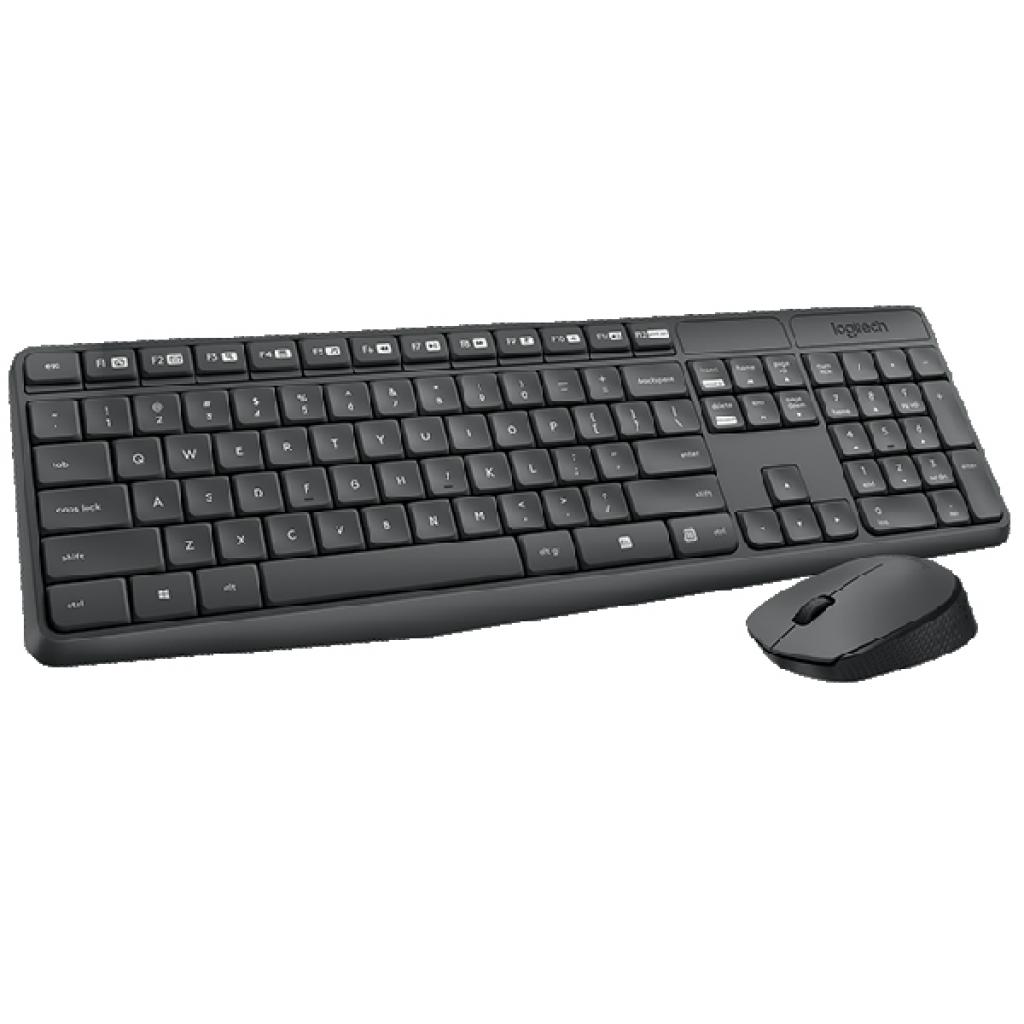 Клавиатура Keyboard Logitech Wireless Desktop MK235на ниска цена с бърза доставка - BestPC.BG