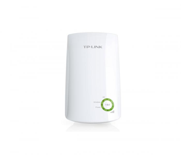 Безжичен екстендър Удължител на обхват TP-LINK TL-WA854RE, N300, директно захранванена ниска цена с бърза доставка - BestPC.BG