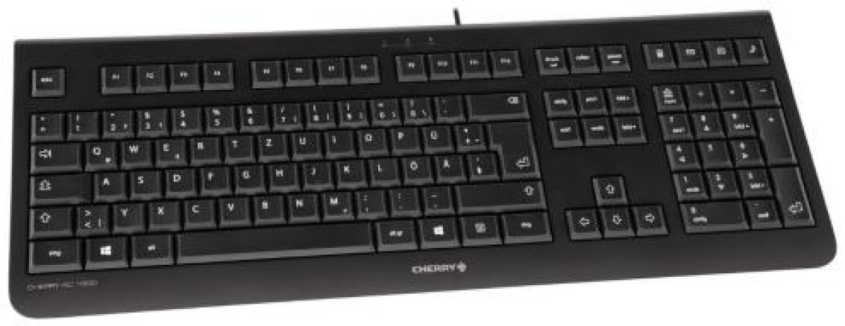 Жична клавиатура CHERRY KC 1000на ниска цена с бърза доставка - BestPC.BG