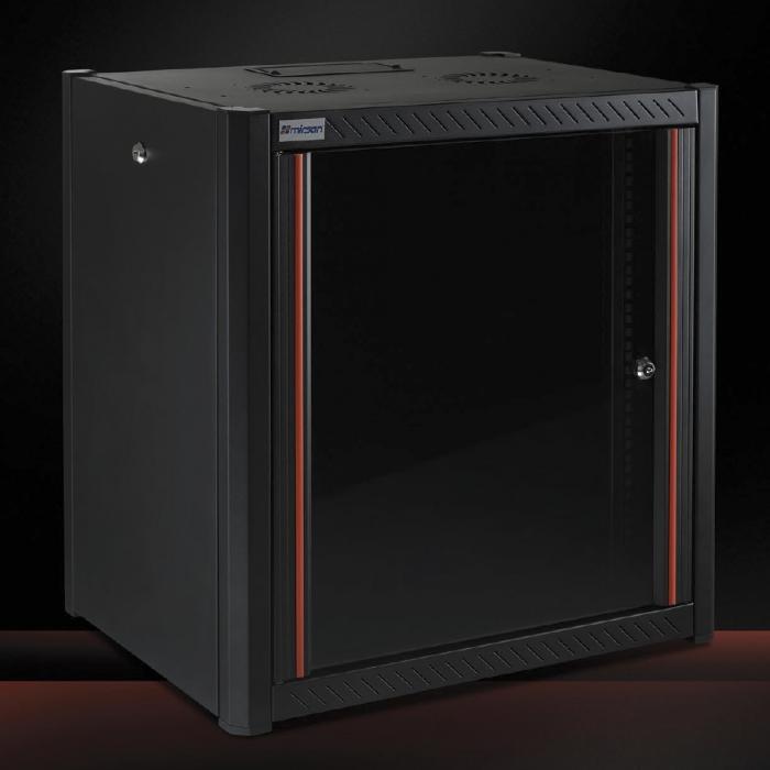 Mirsan MR.WTN09U56.01 стенен шкаф, 560 x 560 х 512 мм, 9U, черенна ниска цена с бърза доставка - BestPC.BG