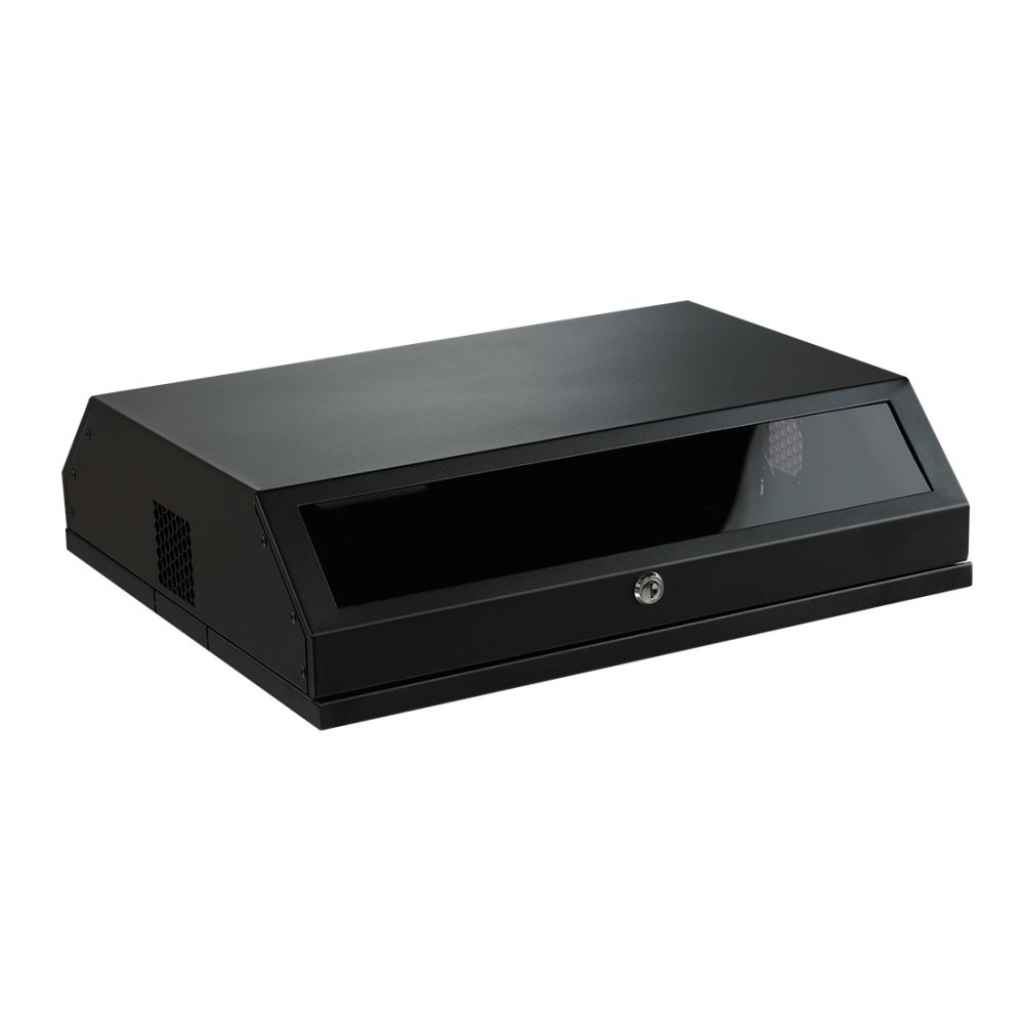 Шкаф за техника - Rack MIRSAN MR.SLM.01: Сървърен Slim Type - 537 x 472 x 146 мм, D=475мм, 8U (3U+5U)на ниска цена с бърза доставка - BestPC.BG