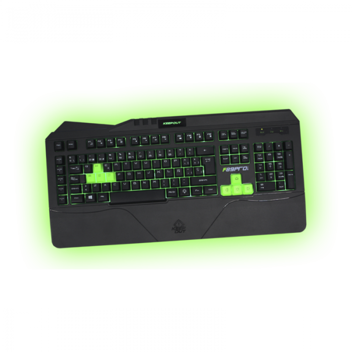 Клавиатура Геймърска Keyboard KEEP OUT F89PRO, LED, 5 programable keysна ниска цена с бърза доставка - BestPC.BG