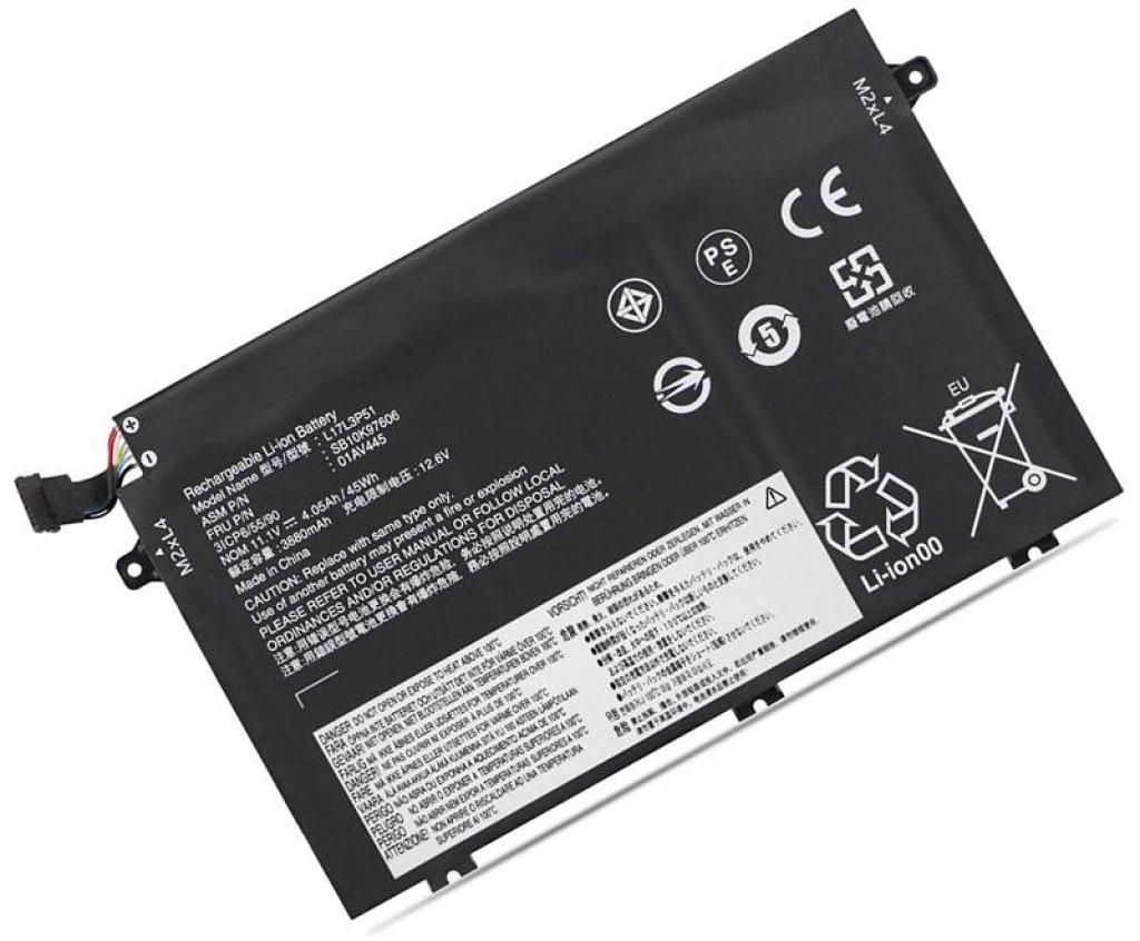 Батерия за Lenovo ThinkPad E480 E490 E580 E590 01AV445на ниска цена с бърза доставка - BestPC.BG