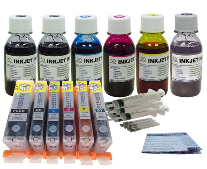 Касета с мастило INKTEC за Canon CLI-251Y-251XLY-551Y- IP7220 MG5420 MG6320на ниска цена с бърза доставка - BestPC.BG