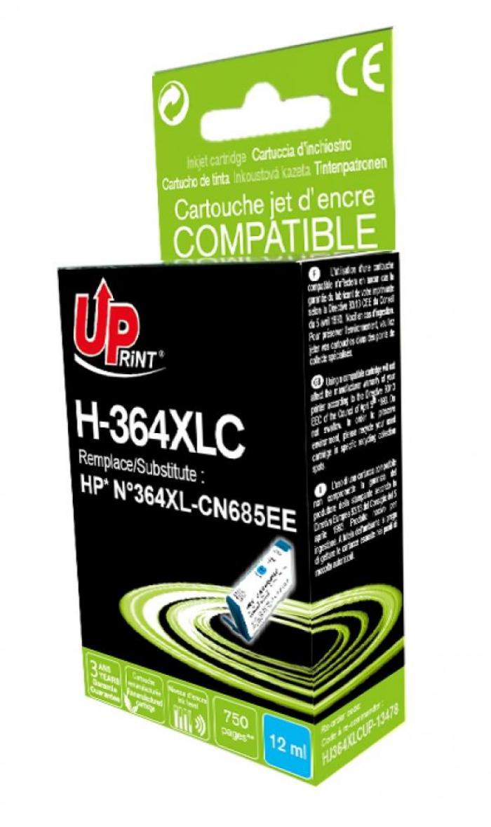 Касета с мастило Глава съвместима CYAN No364XL HP Photosmart Plus, Premium, 12 mlна ниска цена с бърза доставка - BestPC.BG