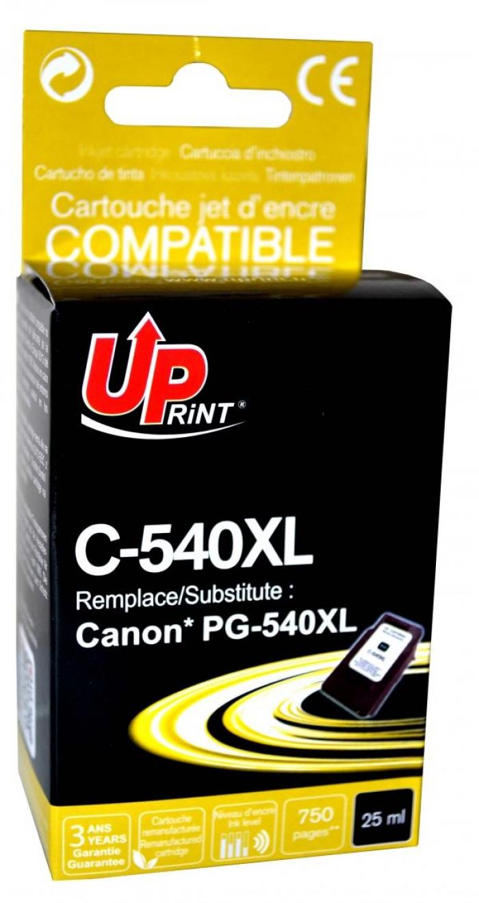 Касета с мастило Мастилница Uprint PG-540XL CANON , Черенна ниска цена с бърза доставка - BestPC.BG