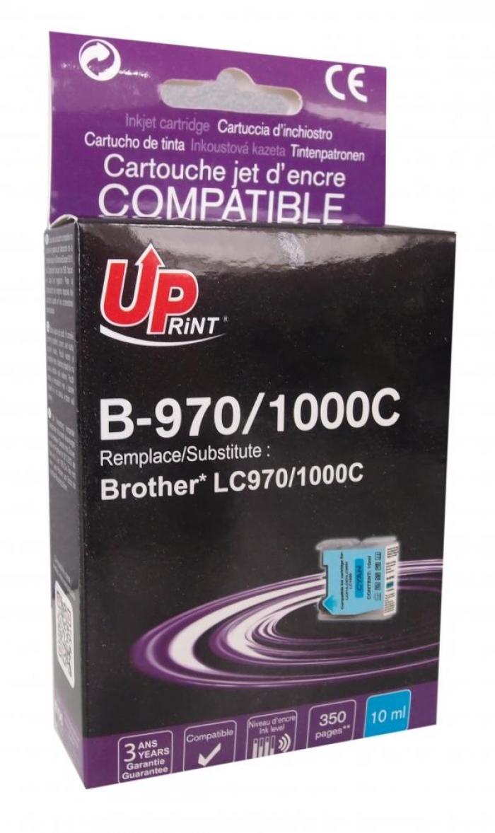 Касета с мастило Патрон BROTHER LC1000-LC970 , cyan, 10 ml, 325k Uprintна ниска цена с бърза доставка - BestPC.BG