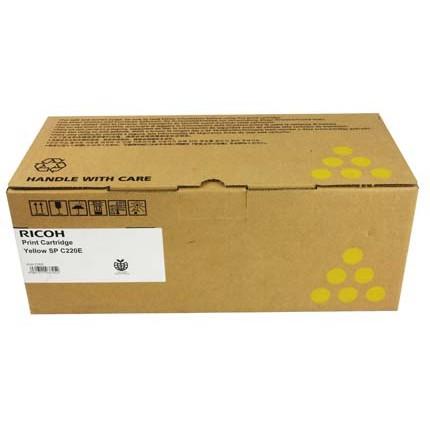Тонер касета Ricoh SPC220E, 2300 копия C240DN, Yellowна ниска цена с бърза доставка - BestPC.BG