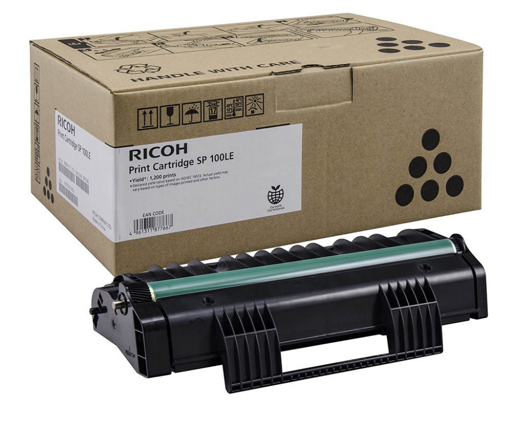 Тонер за лазерен принтер RICOH Print Cartridge SP 100LE (1200 копия), за RICOH SP112-SP112SU- SP112SFна ниска цена с бърза доставка - BestPC.BG