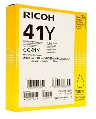 Мастило гел RICOH GC41Y 2200 копия Yellowна ниска цена с бърза доставка - BestPC.BG