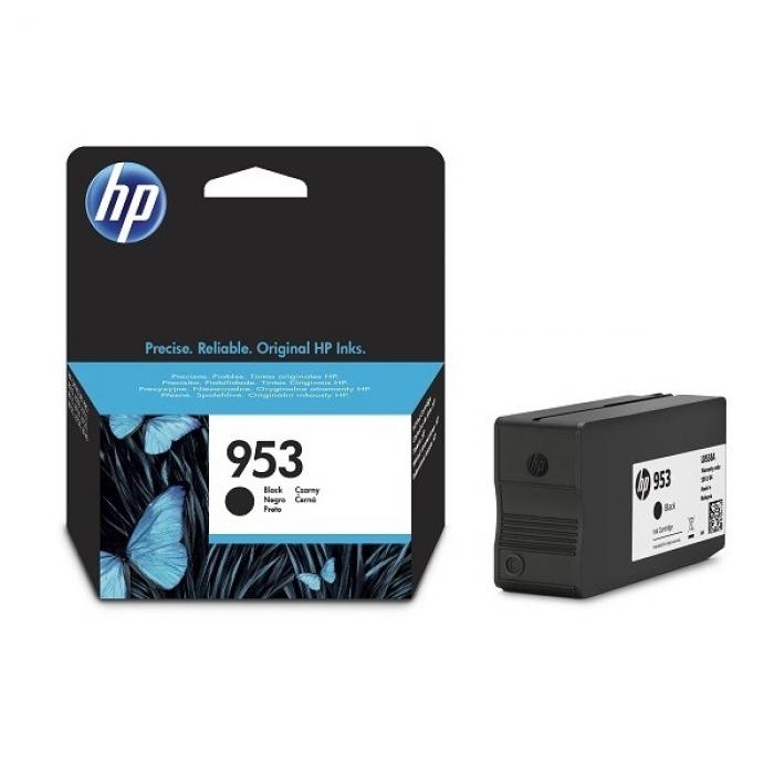 Касета с мастило HP 953 Black Original Ink Cartridgeна ниска цена с бърза доставка - BestPC.BG