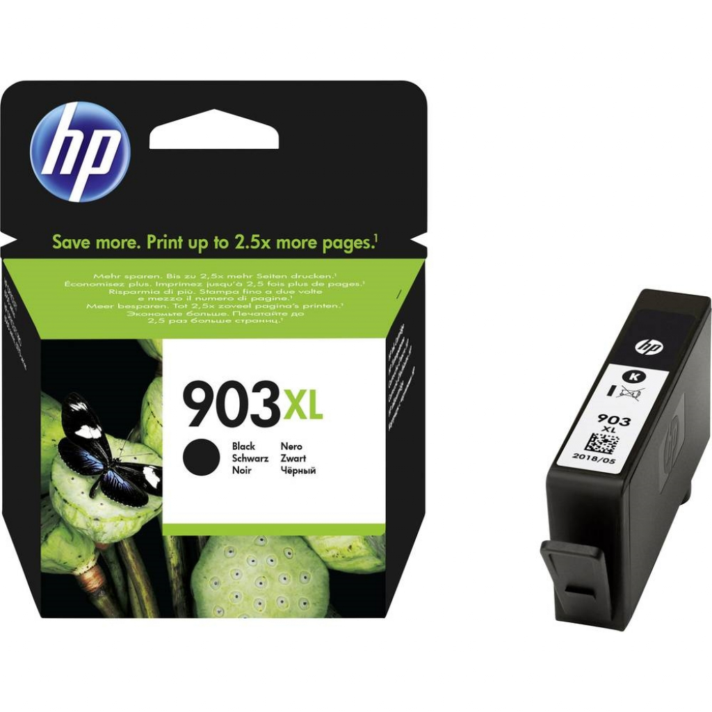 Касета с мастило HP 903XL High Yield Black Original Ink Cartridgeна ниска цена с бърза доставка - BestPC.BG