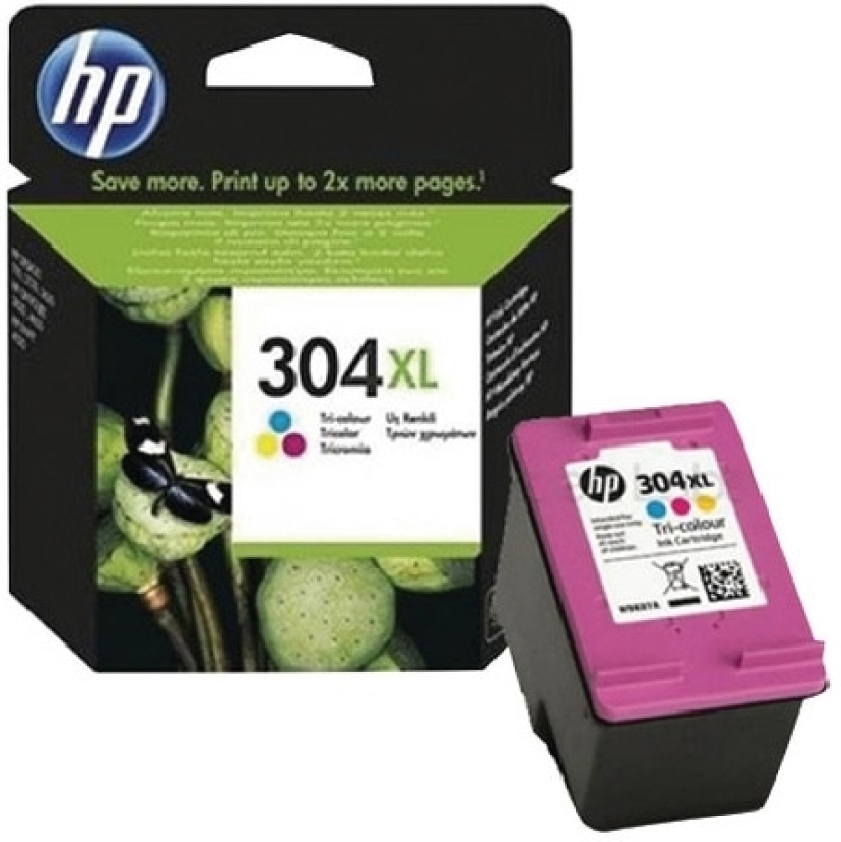 Касета с мастило HP 304XL Tri-color Ink Cartridgeна ниска цена с бърза доставка - BestPC.BG
