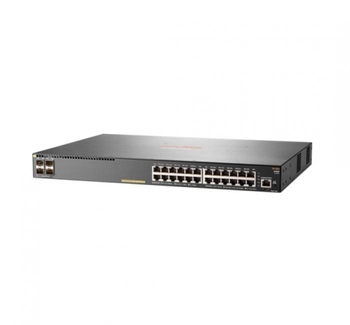 Комутатор/Суич HPE Aruba Networking 2930F 24G PoE+ 4SFP Switchна ниска цена с бърза доставка - BestPC.BG