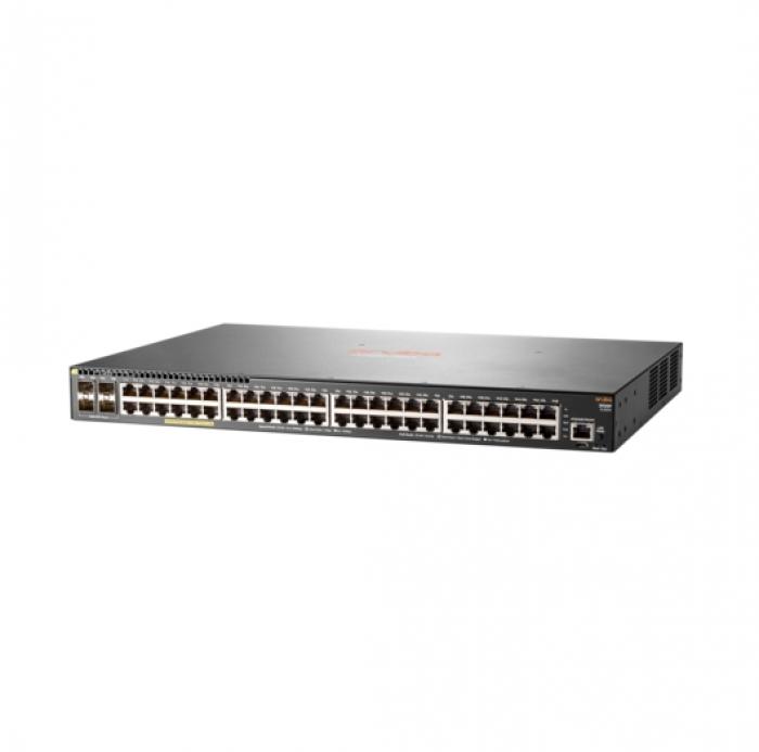Комутатор/Суич HPE Aruba Networking 2930F 48G PoE+ 4SFP Switchна ниска цена с бърза доставка - BestPC.BG