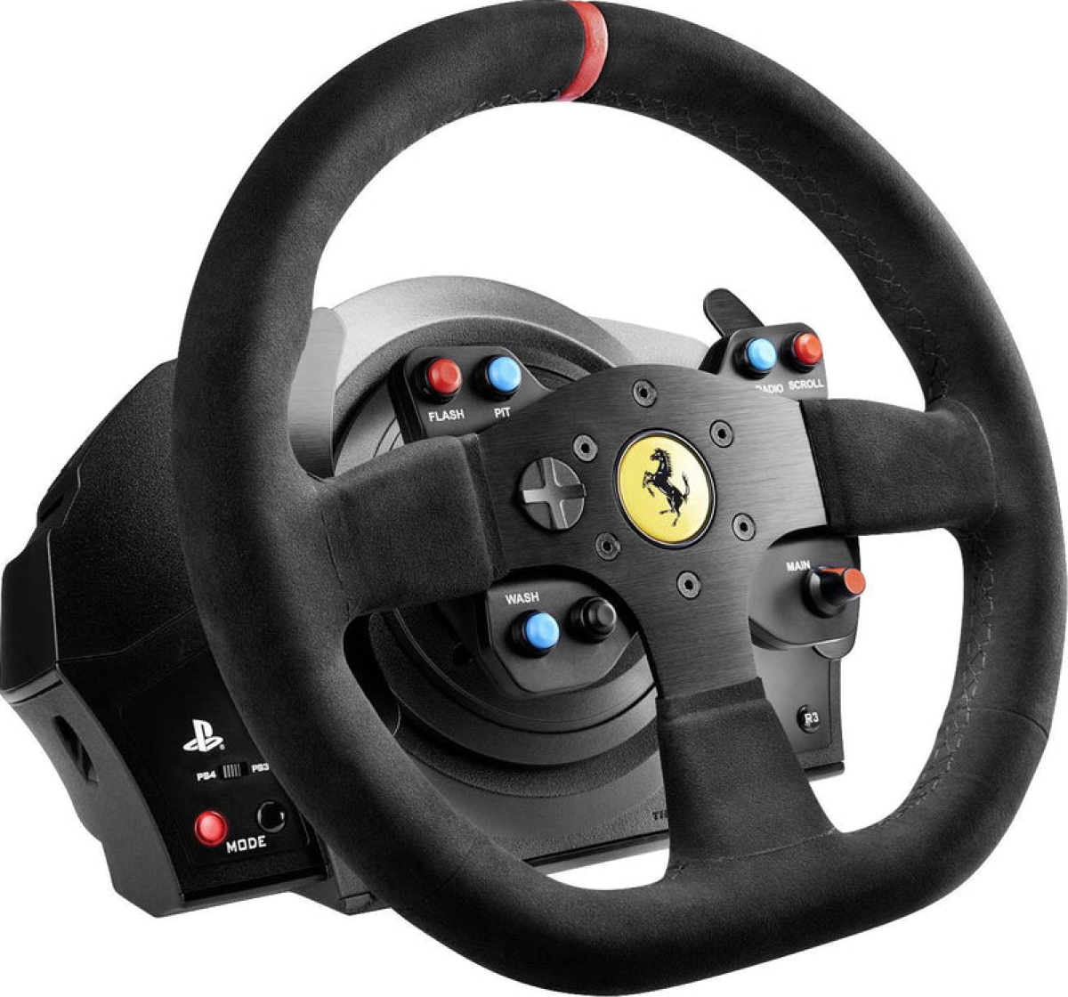 Волан THRUSTMASTER, T300 Ferrari Alcantara Edition, за PC - PS3 - PS4на ниска цена с бърза доставка - BestPC.BG