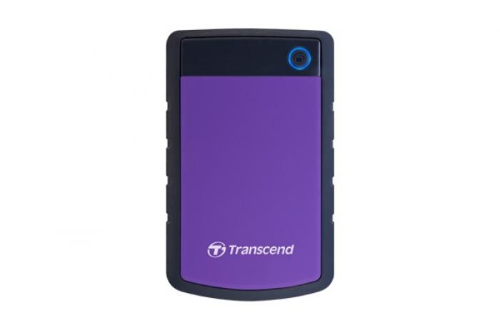 HDD външен Transcend 4TB, 2.5" Portable HDD, StoreJet H3, Purple, Anti-shockна ниска цена с бърза доставка - BestPC.BG