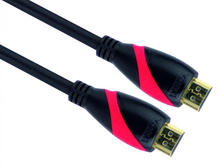 Кабел HDMI v2.0 M - M 1.8m Ultra HD 4k2k-60p Gold - CG525-v2.0-1.8mна ниска цена с бърза доставка - BestPC.BG